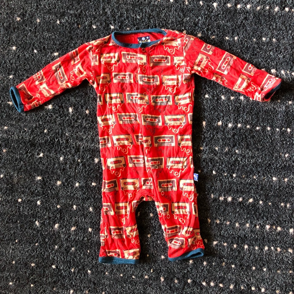 Kickee footless sleeper or play suit.